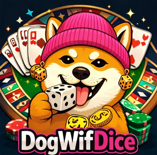 DogWifDice card table artwork