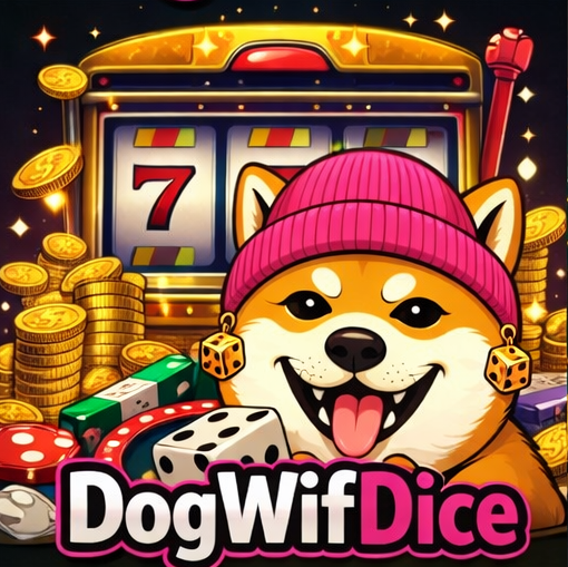 DogWifDice slot machine artwork